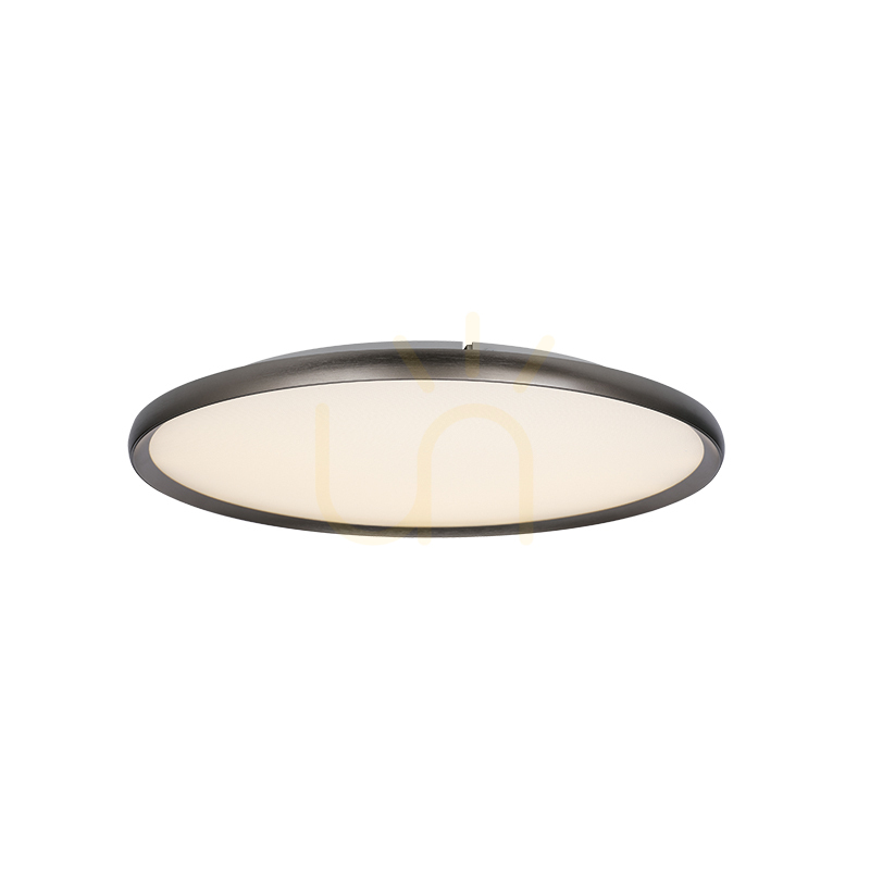 Ceiling LED Light 42W 2700k-3000k-4000k Aluminium - Microprismatic Acrylic Brushed Grey ZAMBELIS