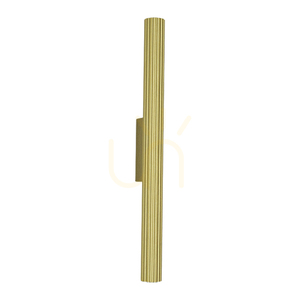 Fali LED-lámpa 2x6 W, 3000 K, sárgaréz és alumínium – ZAMBELIS small 1