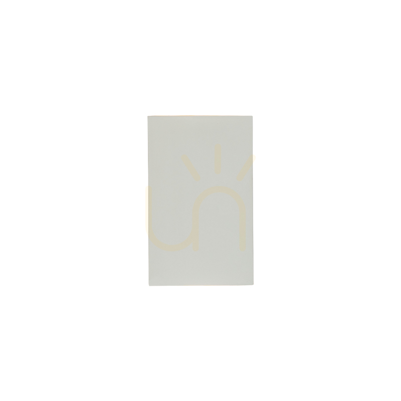 Wall LED Light 5W 3000k Up-down Lighting Pure White Gypsum ZAMBELIS