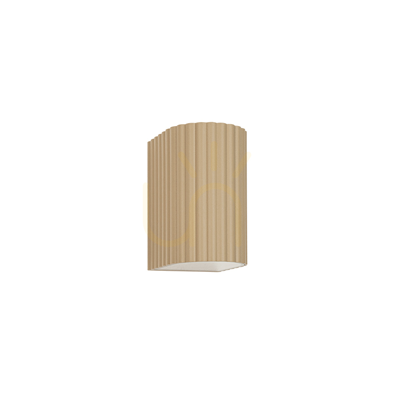Outdoor Wall LED Light 3W 3000k Grey Beige Aluminium Ip54 ZAMBELIS