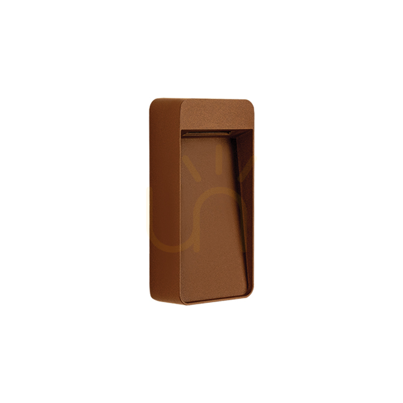Outdoor Step LED Light 6W 3000k Aluminium Brown Ip65 ZAMBELIS