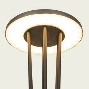 Kültéri lámpaoszlop LED-es lámpa 15,5 W, 3000 K, grafit színű alumínium, IP65, ZAMBELIS small 2