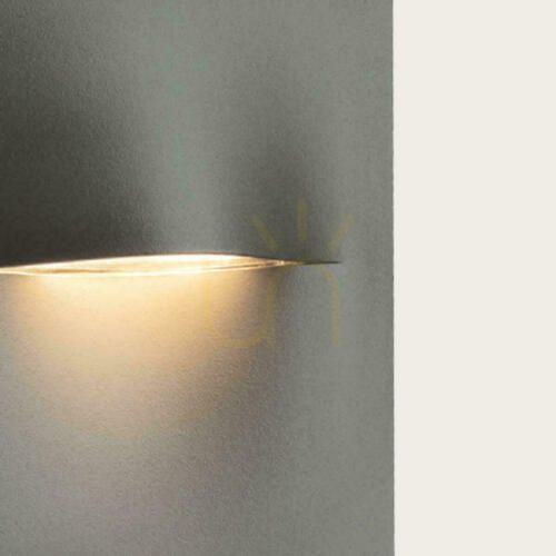 Jelölje be Zambelis E450 kültéri lépcsőlámpa LED 3W 185lm 3000K IP65 grafit 14x14 cm falon kívüli
