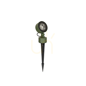 Kültéri Spike LED-lámpa, 25 W, 3000 K, zöld alumínium, IP65, ZAMBELIS small 1