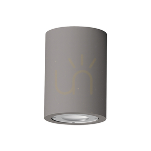 Kültéri mennyezeti lámpa, 1xGU10 LED, max. 9 W, beton – fém, IP54, ZAMBELIS small 1
