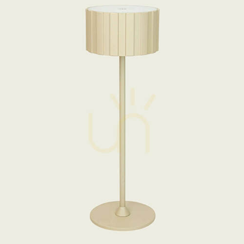 Jelölje be Kültéri hordozható asztali lámpa, LED, 2 W, 2700 K–4000 K–6500 K, homokszínű, IP44, ZAMBELIS
