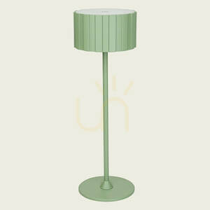 Kültéri hordozható asztali lámpa, LED, 2 W, 2700 K–4000 K–6500 K, homokzöld, IP44, ZAMBELIS small 1