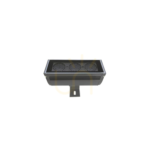 LED-es falmegvilágító 9 W – 220 V, 3000 K, grafit színű alumínium, IP65, ZAMBELIS small 1