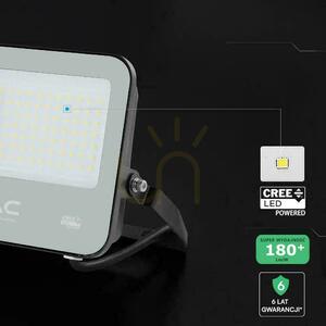 V-TAC CREE CHIP 50 W-os LED-es reflektor, 185 lm/W, fekete, VT-4456, 6500 K, 9250 lm, 6 év garancia small 5