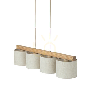 Viga Shade függesztett lámpa, 4 db XE27-es small 4