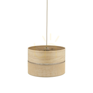 Dorma Wood Juta függőlámpa 1 Xe27 small 3