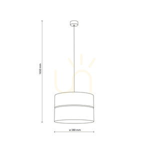 Dorma Wood Juta függőlámpa 1 Xe27 small 7