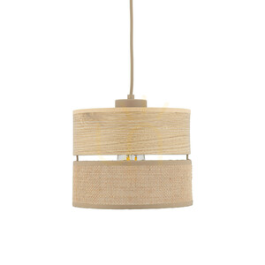Dorma Wood Juta függesztett lámpa 1 Xe27 small 6
