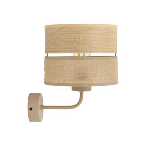 Dorma Wood Juta fali lámpa 1 Xe27 small 6