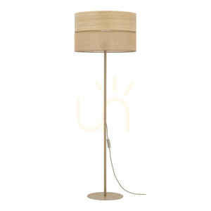 Dorma Wood Juta állólámpa 1 Xe27 small 0