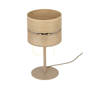 Dorma Wood Juta éjszakai lámpa 1 Xe27 small 3