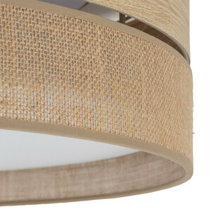 Dorma Wood Juta mennyezeti lámpa, 4 db Xe27 small 3