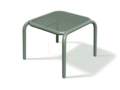 Jelölje be FERNE Brene FBRS554 kerti kisasztal, verde zöld, 54,5 × 53,5 × 41,5 cm, műanyag