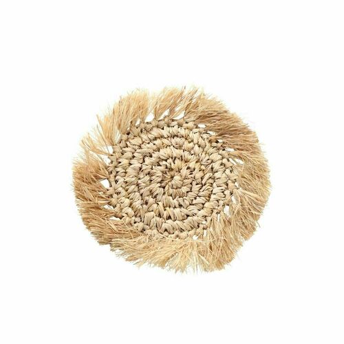 Jelölje be Raffia alátét BAZAR BIZAR természetes bézs 10 cm S