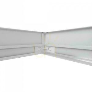LED-panelekhez készült, felületre szerelhető keret, összecsukható, 600x600, fehér, BACKLIT ALU, 5,8 cm, fehér 2 LED-panelekhez készült, felületre szerelhető keret, összecsukható, 600x600, fehér, BACKLIT ALU, 5,8 cm, fehér small 2