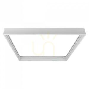 LED-panelekhez készült, felületre szerelhető keret, összecsukható, 600x600, fehér, BACKLIT ALU, 5,8 cm, fehér 0 LED-panelekhez készült, felületre szerelhető keret, összecsukható, 600x600, fehér, BACKLIT ALU, 5,8 cm, fehér small 0
