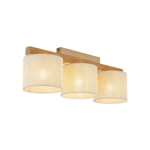 Viga Shade fenyő mennyezeti lámpa, 3 db XE27 small 6