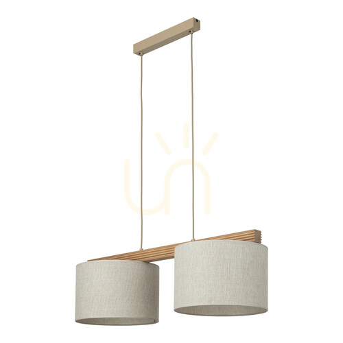 Jelölje be Viga Shade Pine függőlámpa, 2 x E27