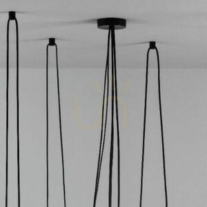 Lámpabúra s.luce Modular fekete fém Ø 15 cm small 3