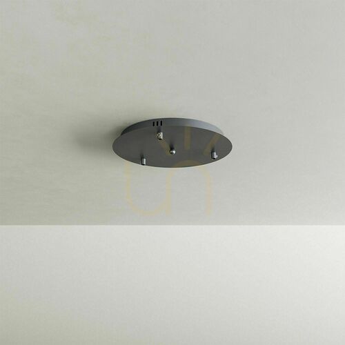 Jelölje be Lámpabúra s.luce Modular fehér fém 60 cm kerek 5 pontos függesztékhez