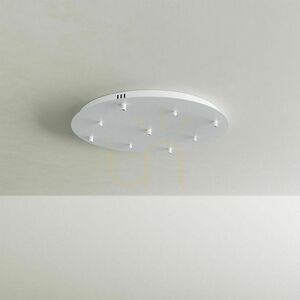 Lámpabúra s.luce Modular fehér fém 40 cm kerek 3 pontos függesztett lámpához 3 Lámpabúra s.luce Modular fehér fém 40 cm kerek 3 pontos függesztett lámpához small 3