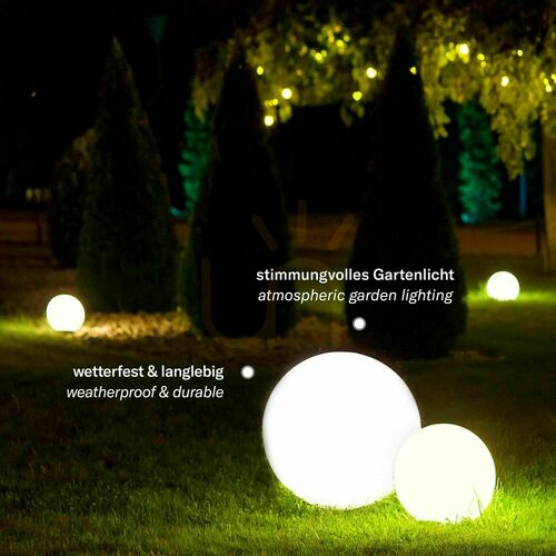 Jelölje be Kerti gömb lámpa s.luce Globe pro fehér 40 cm IP54 E27