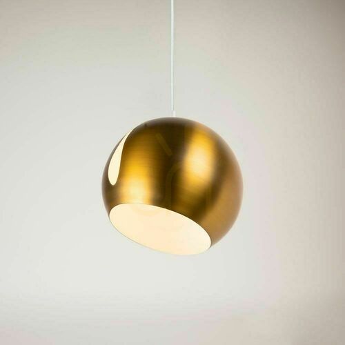 Jelölje be Függőlámpa s.luce Ball fém aranysárga 30 cm E27 modern