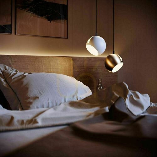Jelölje be Függőlámpa s.luce Ball fekete fém 30 cm E27 modern
