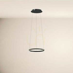 Függőlámpa s.luce Ring LED gyűrű fekete 40 cm dimmelhető 1 Függőlámpa s.luce Ring LED gyűrű fekete 40 cm dimmelhető small 1