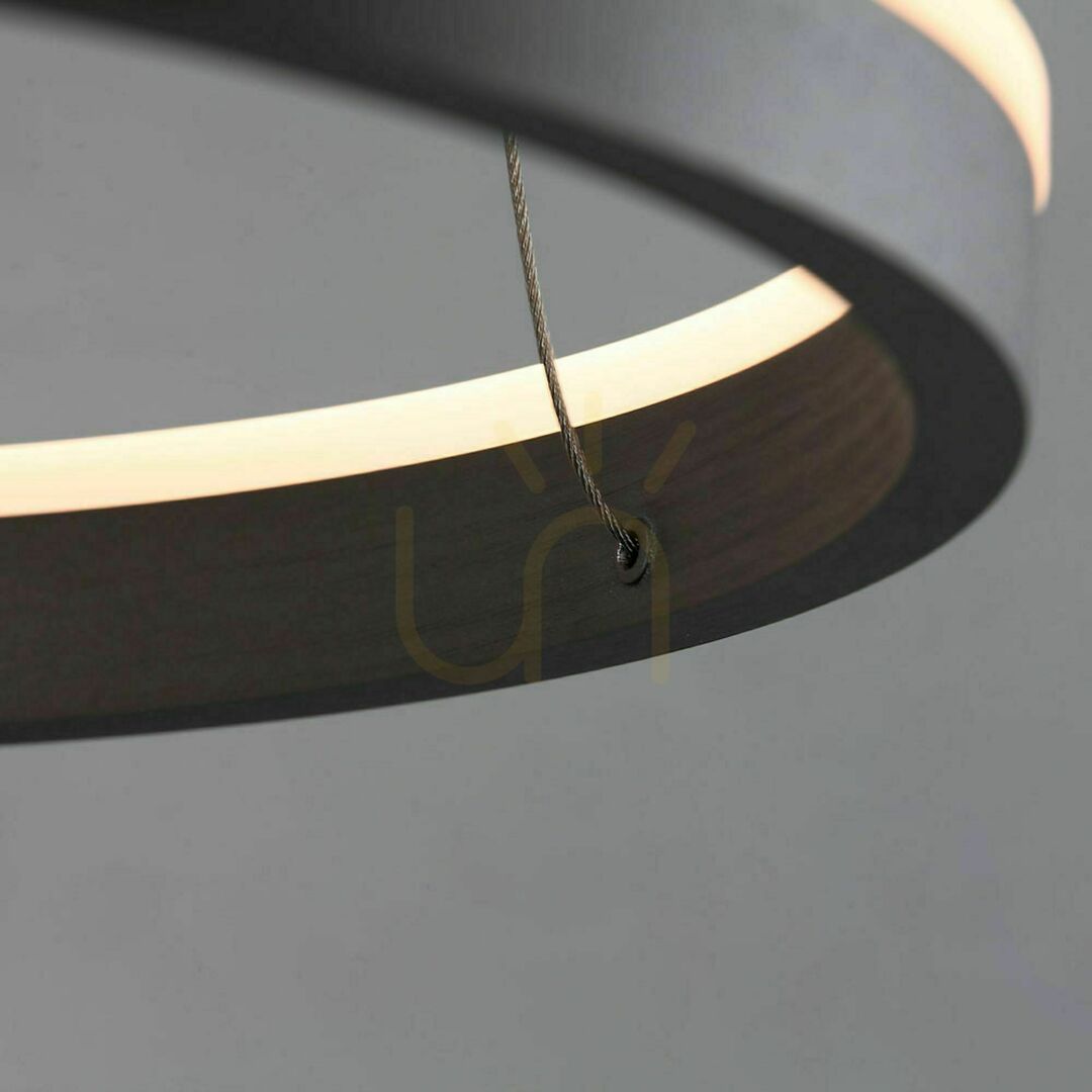 Előadás Függőlámpa s.luce Ring LED gyűrű fekete 40 cm dimmelhető Függőlámpa s.luce Ring LED gyűrű fekete 40 cm dimmelhető