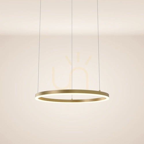 Jelölje be Függőlámpa s.luce Ring LED gyűrű lámpa arany, Ø 60 cm
