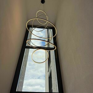 Függőlámpa s.luce Ring LED gyűrűs, fehér, 80 cm, dimmelhető 2 Függőlámpa s.luce Ring LED gyűrűs, fehér, 80 cm, dimmelhető small 2