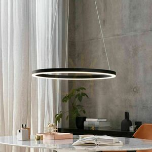Függőlámpa s.luce Ring LED gyűrűs, fehér, 80 cm, dimmelhető 6 Függőlámpa s.luce Ring LED gyűrűs, fehér, 80 cm, dimmelhető small 6