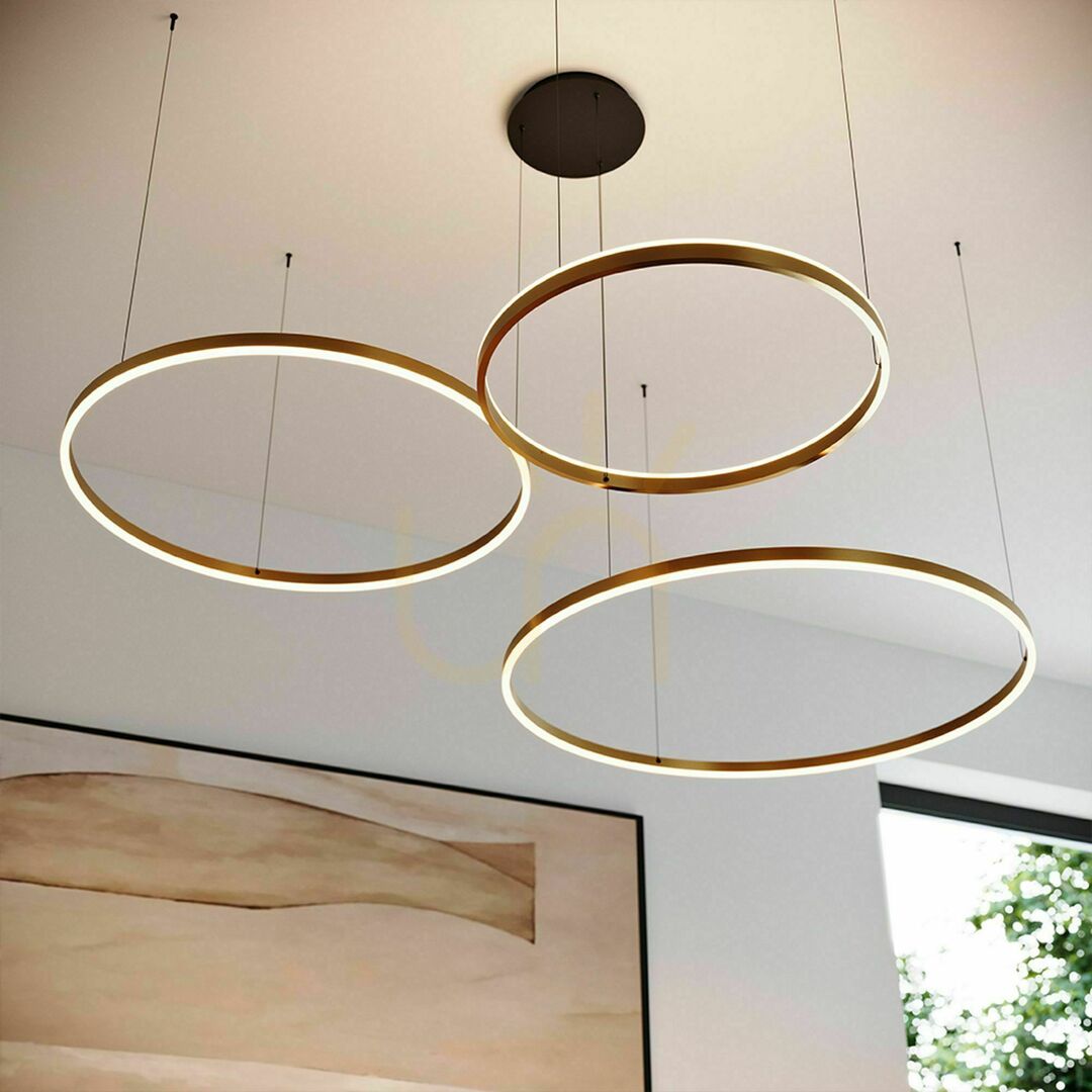 Kijelző Függőlámpa s.luce Ring LED gyűrűs, fehér, 80 cm, dimmelhető Függőlámpa s.luce Ring LED gyűrűs, fehér, 80 cm, dimmelhető