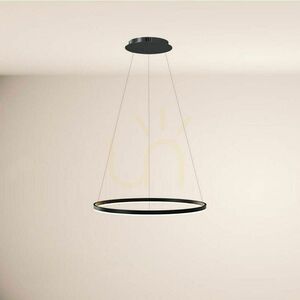 Függőlámpa s.luce Ring LED gyűrűs fekete 80 cm small 1
