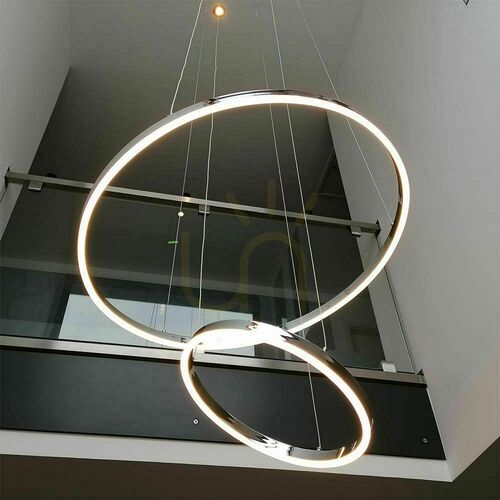Jelölje be Függőlámpa s.luce Ring LED gyűrűs aranysárga Ø 100 cm