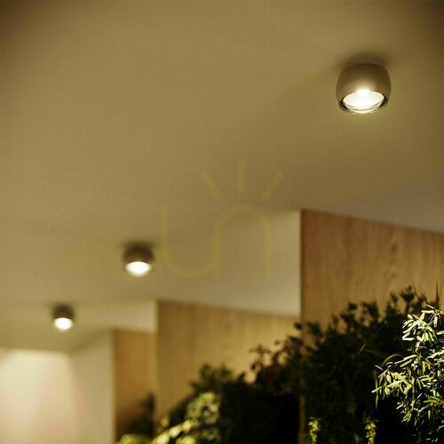 Jelölje be Állítható LED spotlámpa s.luce Beam 7W 3000K ezüst Ø 8 cm falra szerelhető