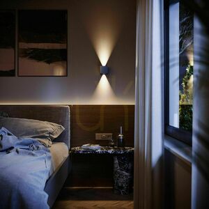 Fali lámpa s.luce Ixa LED króm 10 cm IP44 meleg fehér small 8