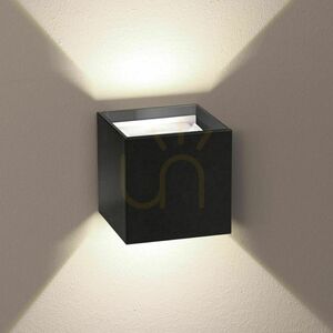 Fali lámpa s.luce Ixa LED ezüst fém 10x10 cm dimmelhető IP20 0 Fali lámpa s.luce Ixa LED ezüst fém 10x10 cm dimmelhető IP20 small 0