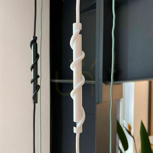 Jelölje be Kábelrövidítő s.luce Modular fekete fém 20 cm