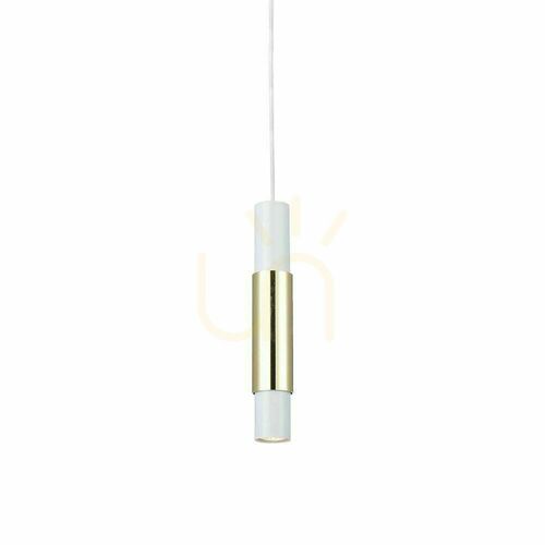 Jelölje be Függőlámpa s.luce Crutch fehér GU10 fém modern 200 cm, cserélhető díszítő henger