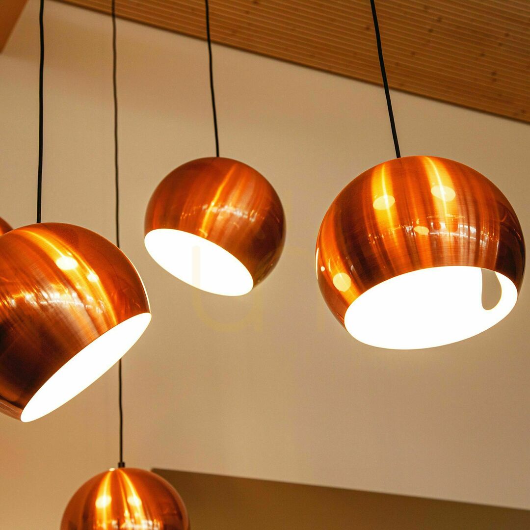 Kilátás Csillár s.luce Ball fekete fém 20 cm E27 minimalista 5 m függeszték Csillár s.luce Ball fekete fém 20 cm E27 minimalista 5 m függeszték
