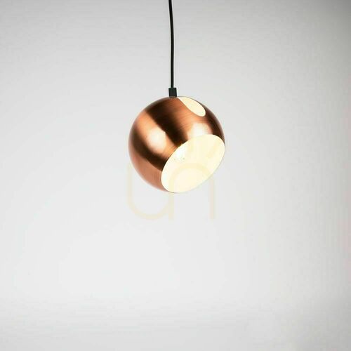 Jelölje be Csillár s.luce Ball réz fém E27 minimalista 20 cm, 5 m függeszték