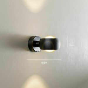 s.luce Beam alumínium fali lámpa üveglencsékkel Up & Down G9 40 W 8 cm small 11