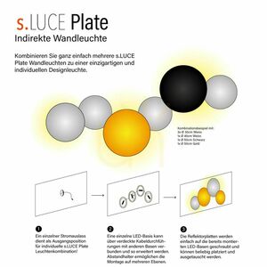 s.luce Cloud LED fali és mennyezeti lámpa fehér Ø 40 cm 148623 12 s.luce Cloud LED fali és mennyezeti lámpa fehér Ø 40 cm 148623 small 12